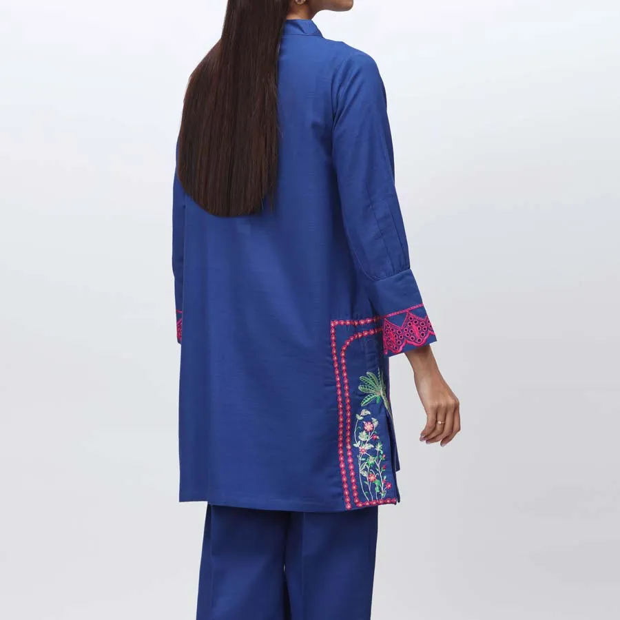 2PC- Embroidered Khaddar Suit PW3047