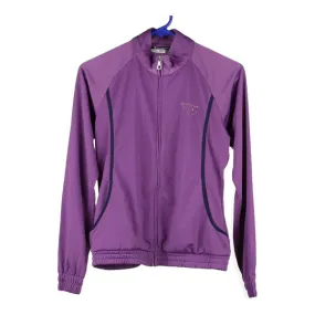Age 13-14 Champion Track Jacket - XL Purple Polyester