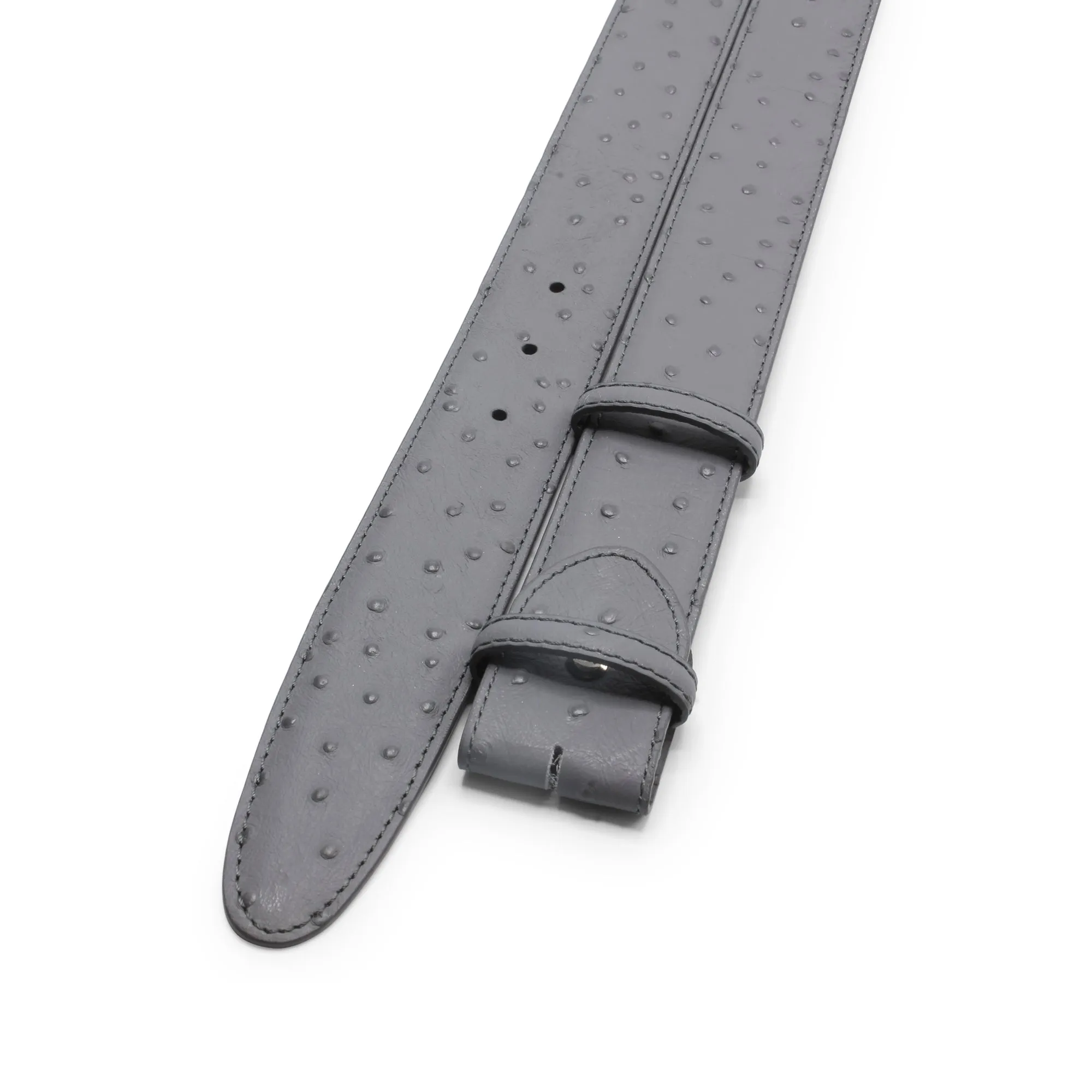 Bacall Mock Ostrich Quill Effect Belt Strap