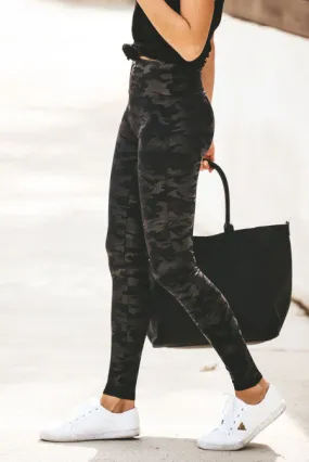 Black Camouflage Leggings