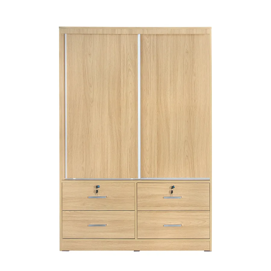 Brendle 120 cm Sliding Wardrobe
