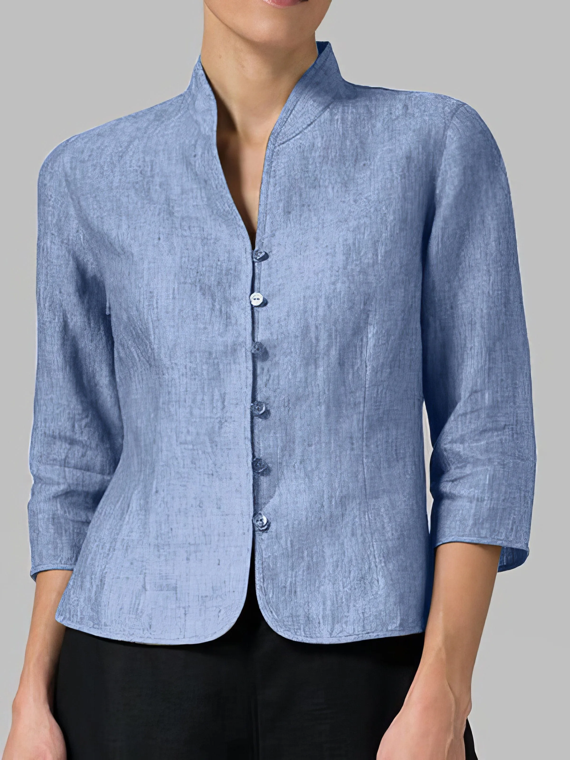 Casual Cotton Linen Shirt