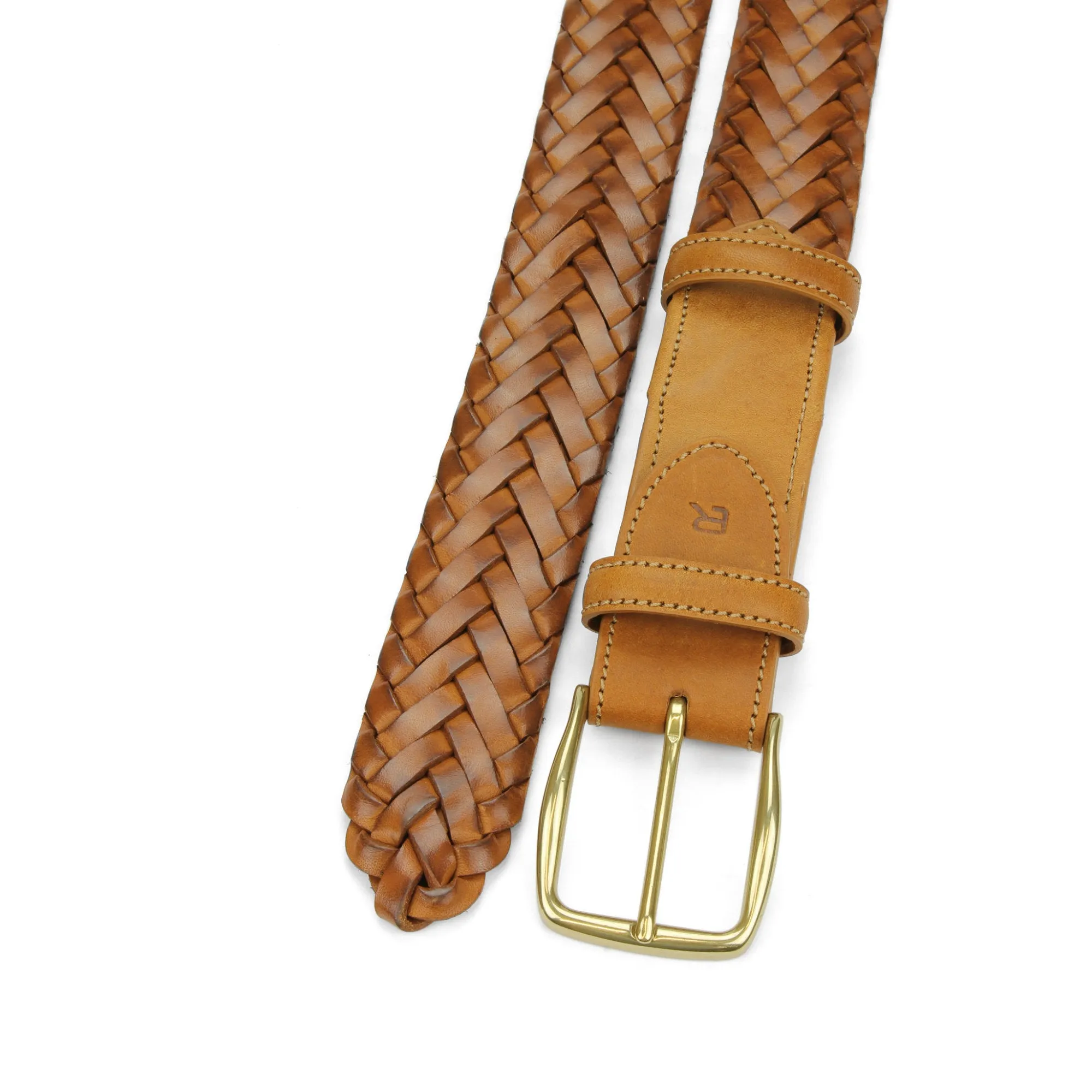 Classic Tan Handweave Belt