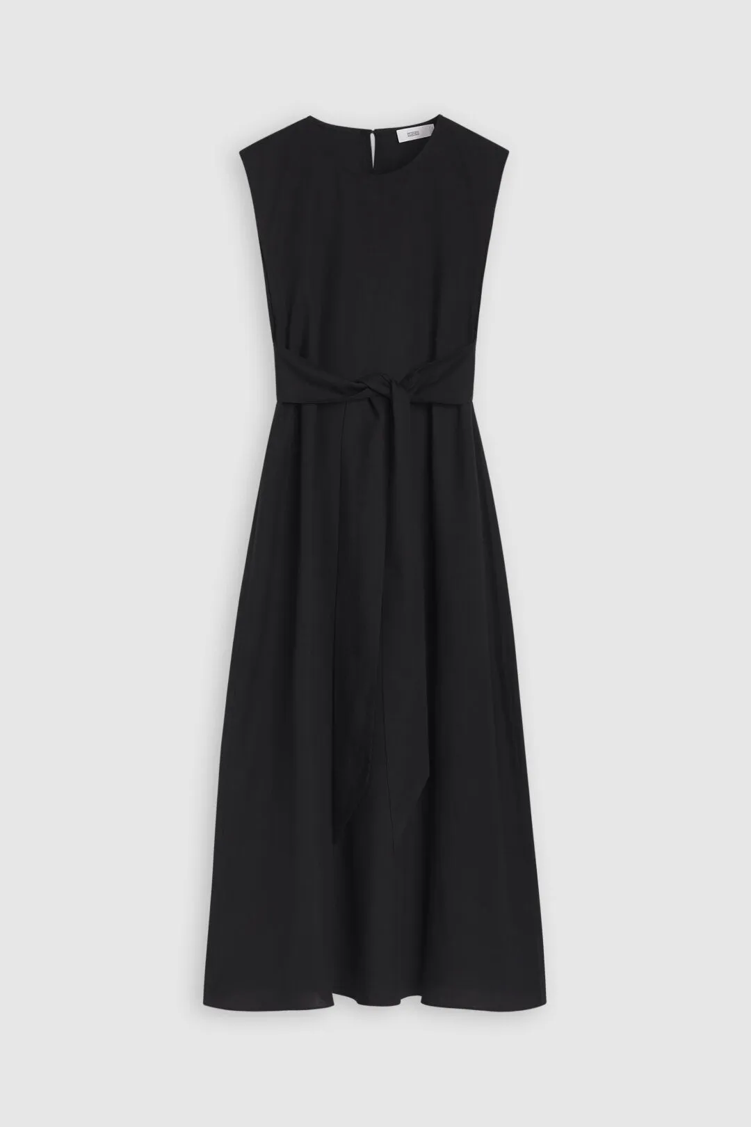 CLOSED WOMENS WAISTED DRESS WITH BELT - NUTMEG
