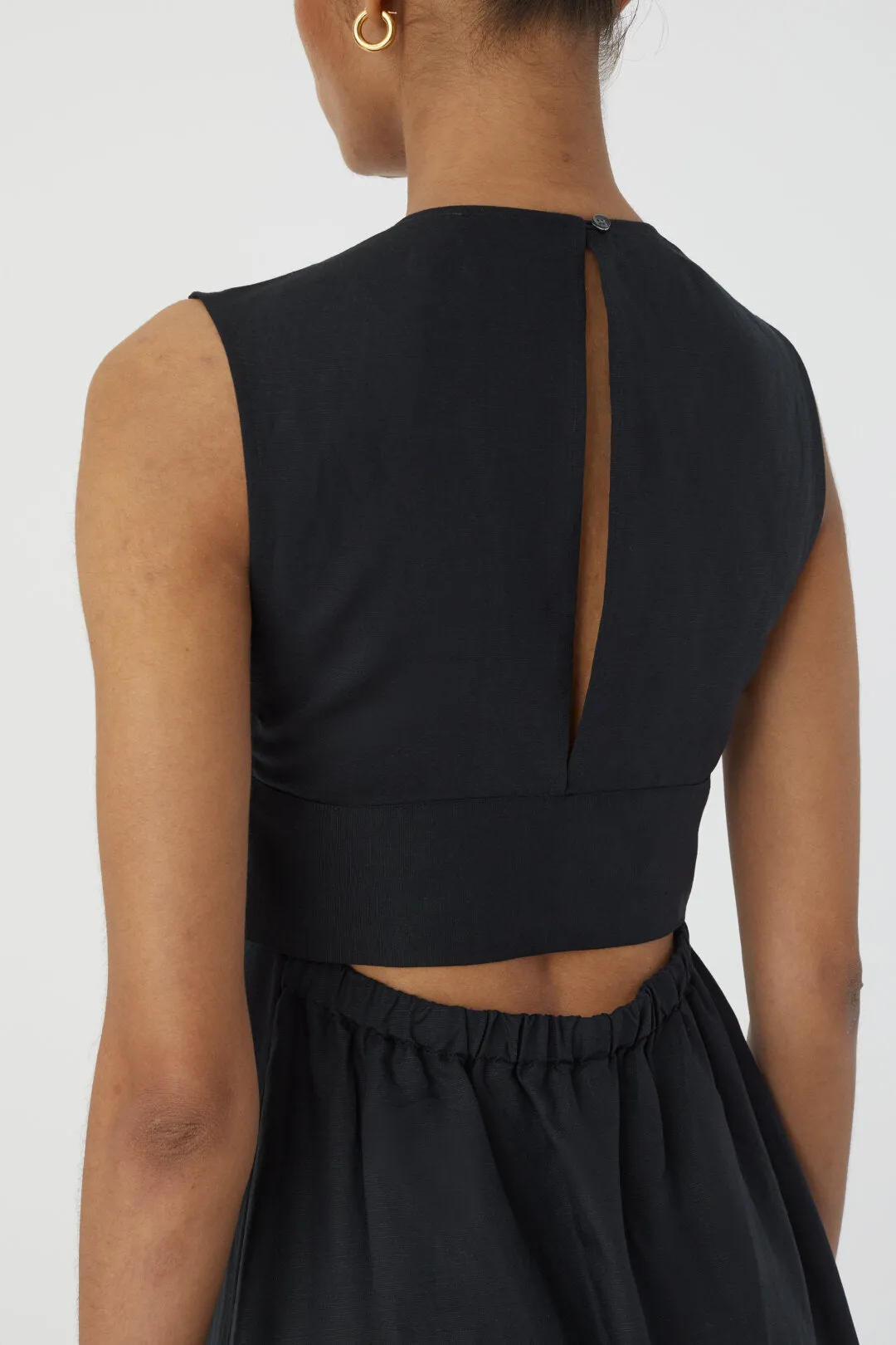 CLOSED WOMENS WAISTED DRESS WITH BELT - NUTMEG