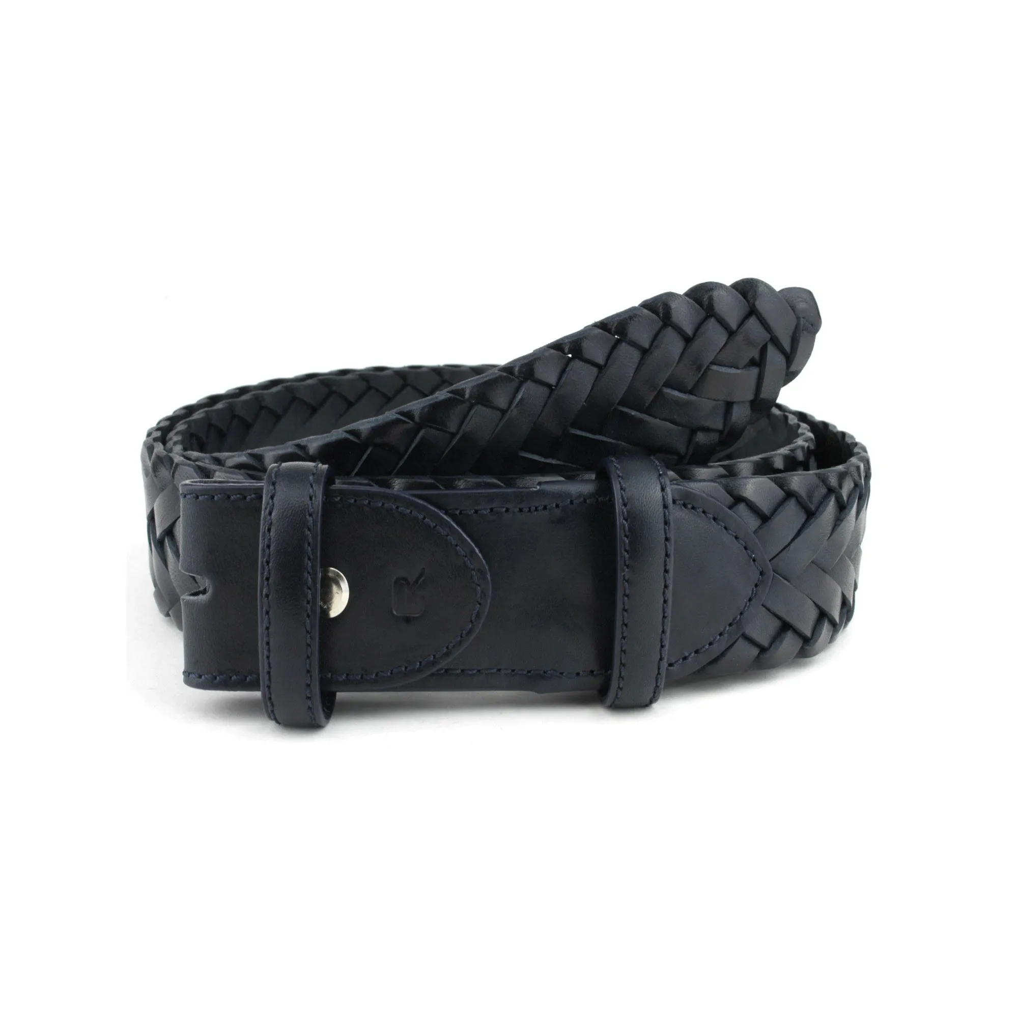 Connery Handwoven Leather Belt Strap