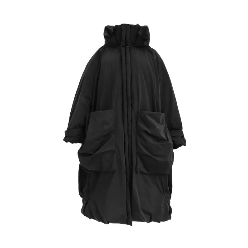 Dark Pocket Down Coat