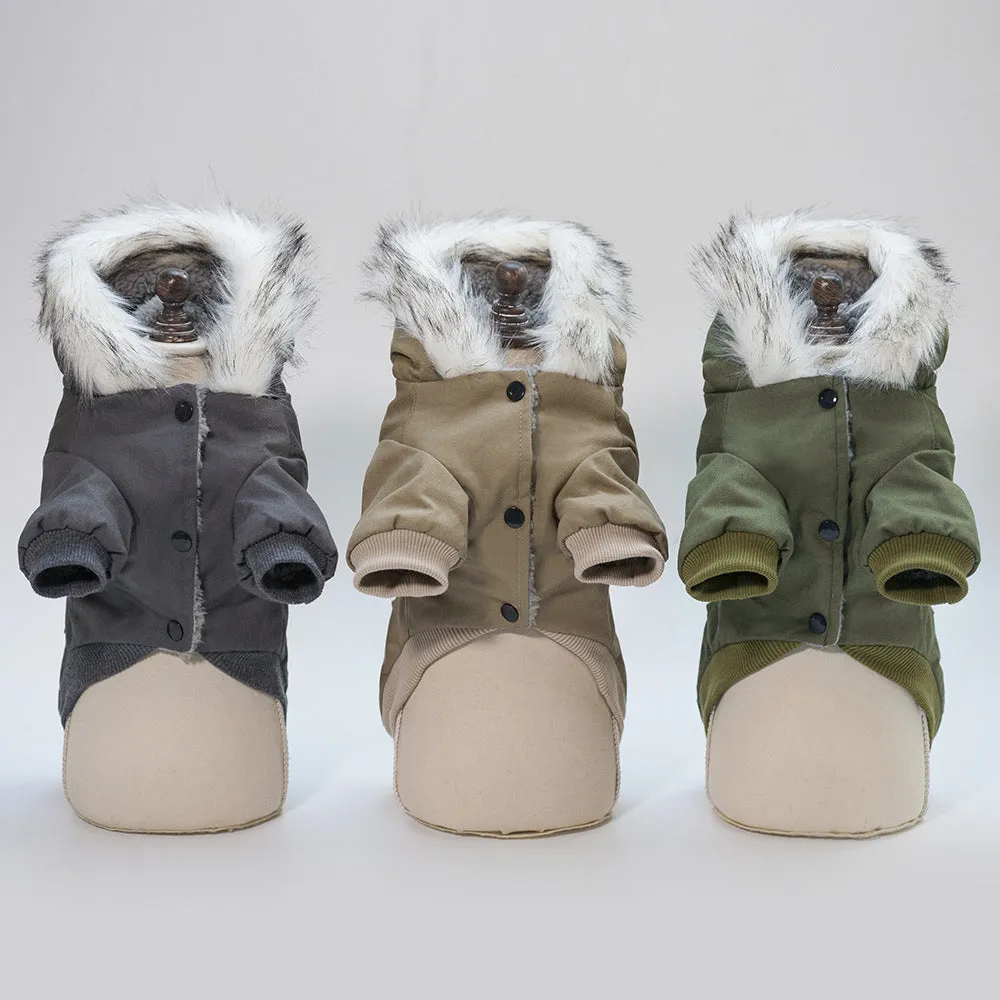 Doggie Down Jacket Windproof Coat Pet Clothes