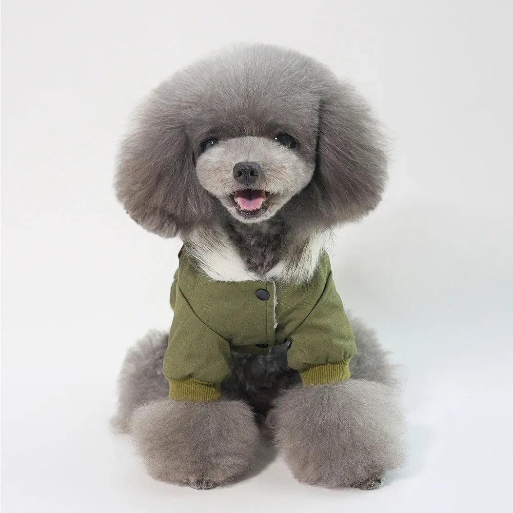 Doggie Down Jacket Windproof Coat Pet Clothes
