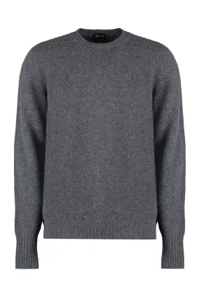 DRUMOHR Classic Cashmere Crew-Neck Sweater for Men