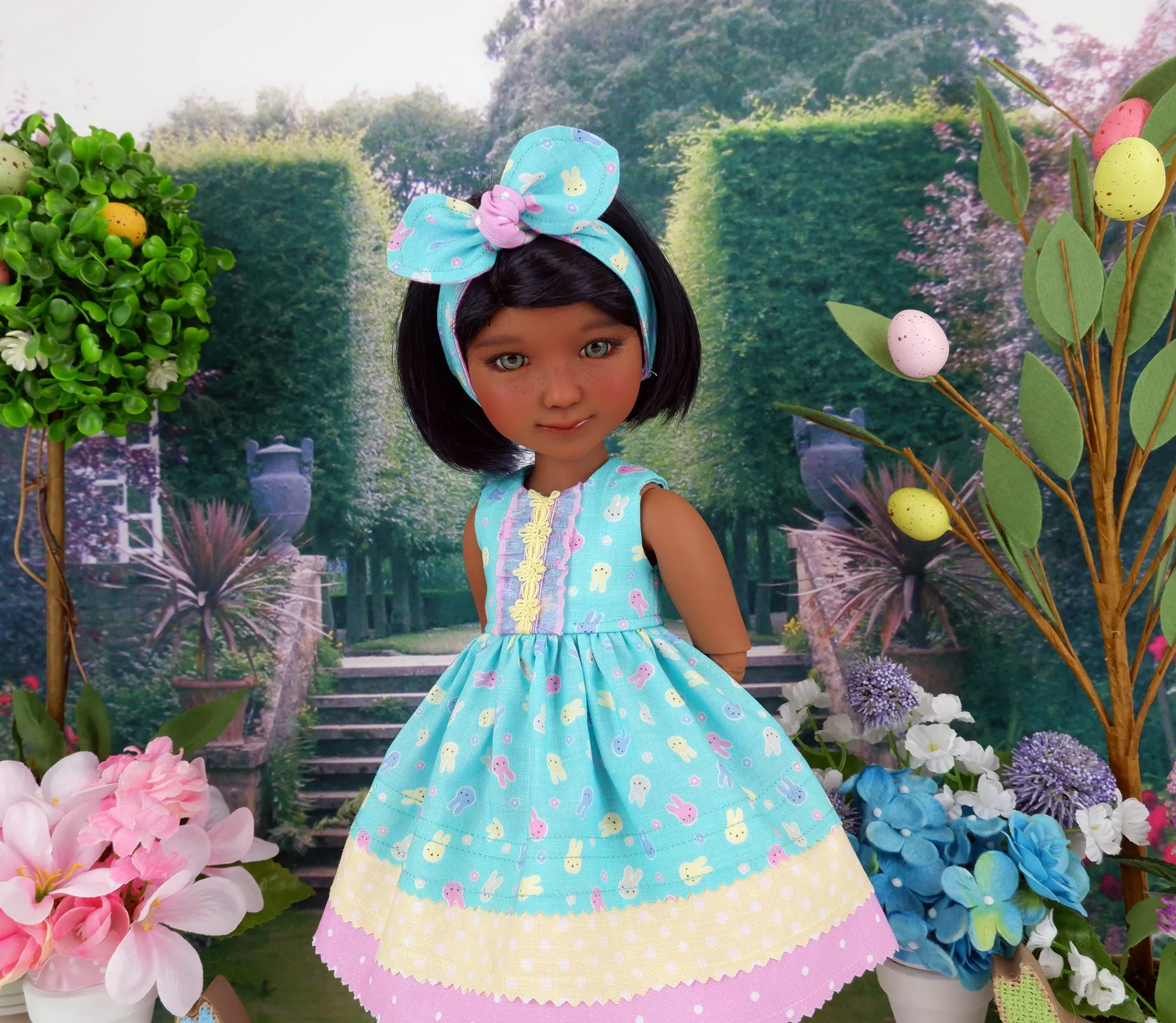 Easter Sweets - dress with boots for Ruby Red Fashion Friends doll