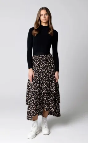 ELLE OH ELLE LAYERED HEART SKIRT