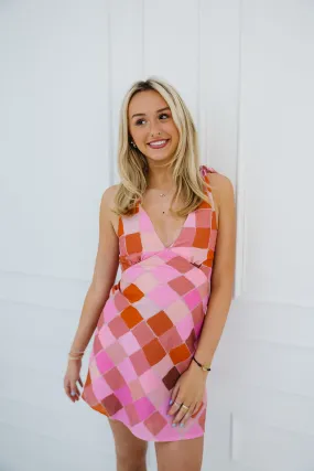 Ellison Mini Dress - Pink