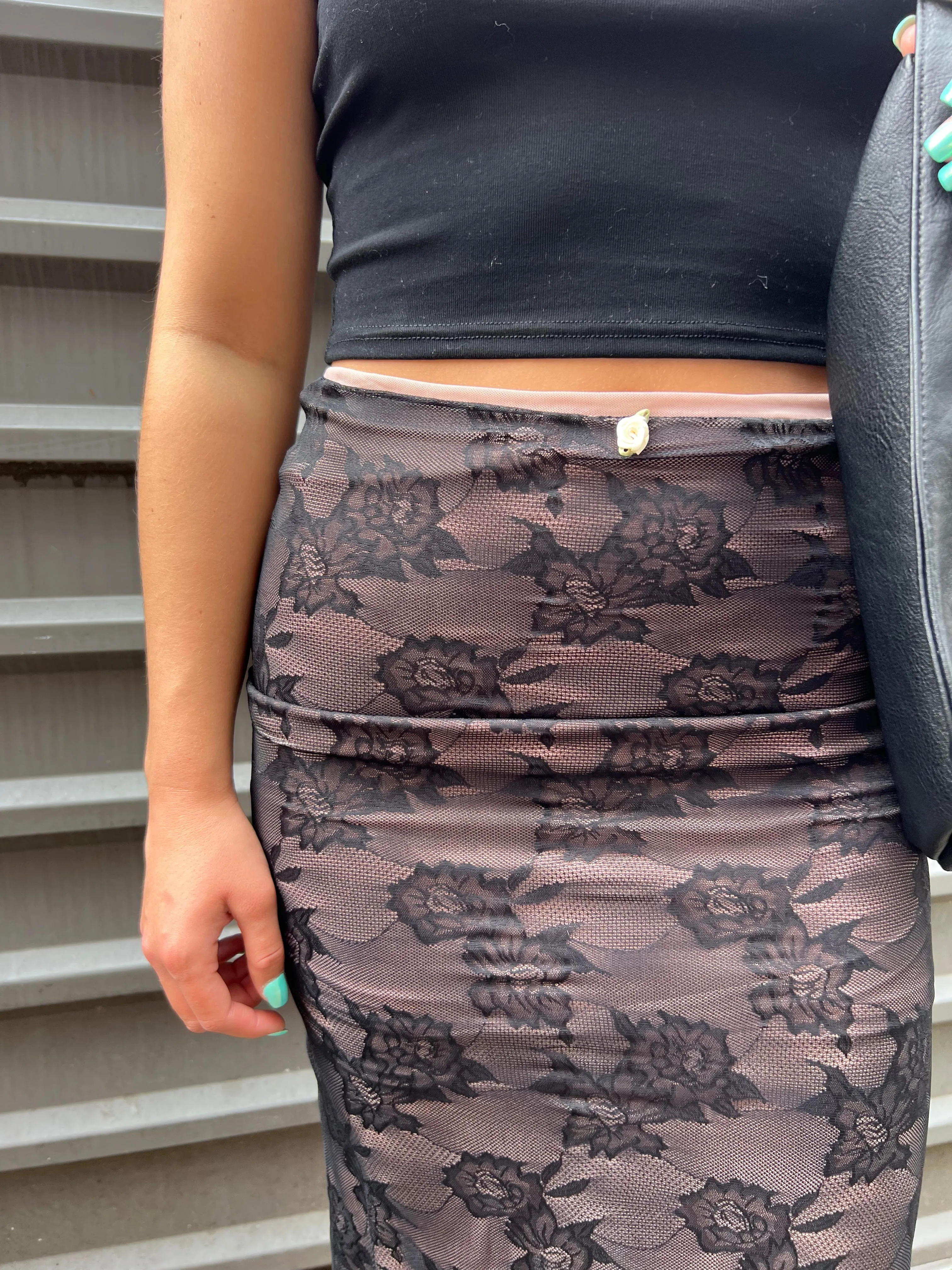 ENCHANTED MIDI SKIRT