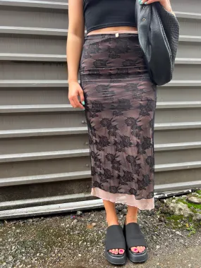 ENCHANTED MIDI SKIRT