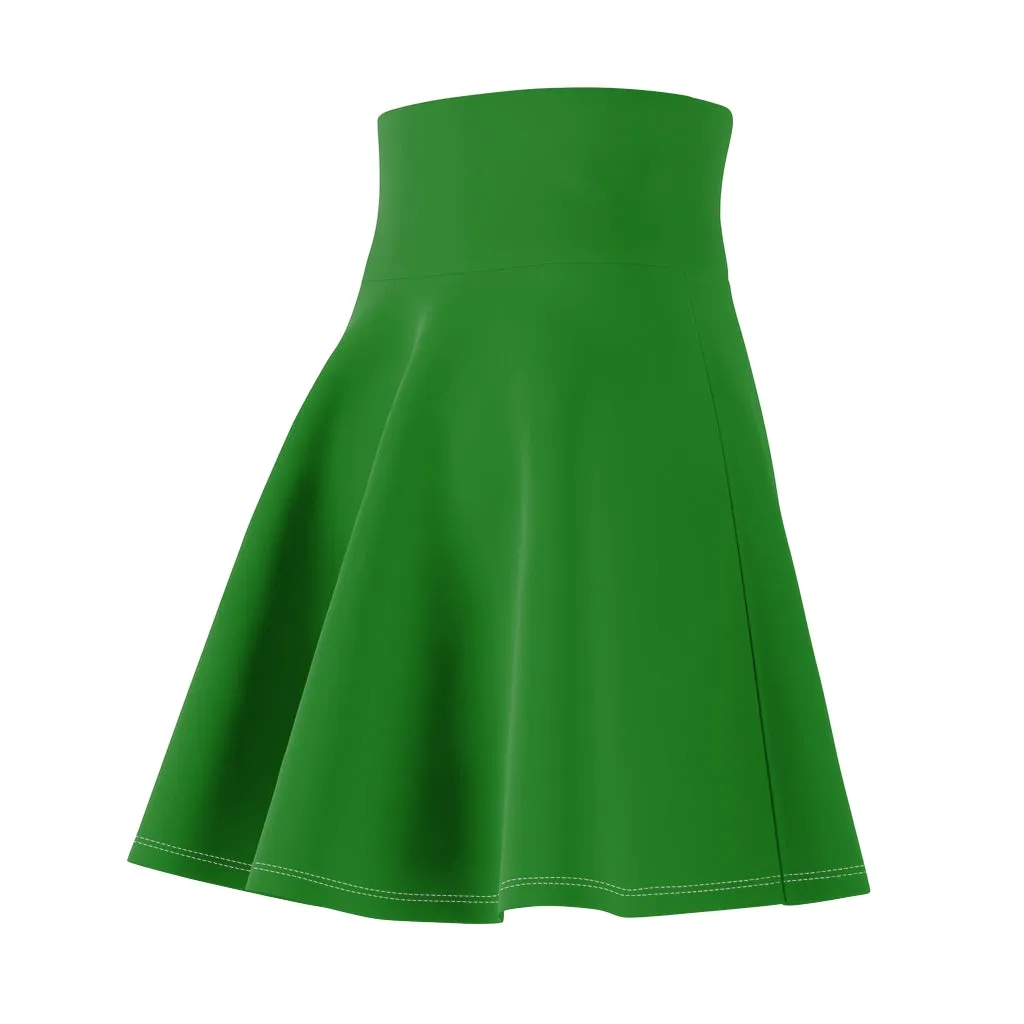 Forest Green Skater Skirt
