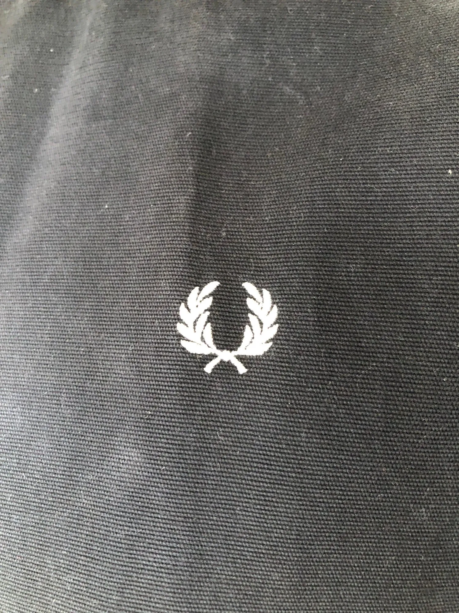 Fred Perry Longline Coat in Black - Size M