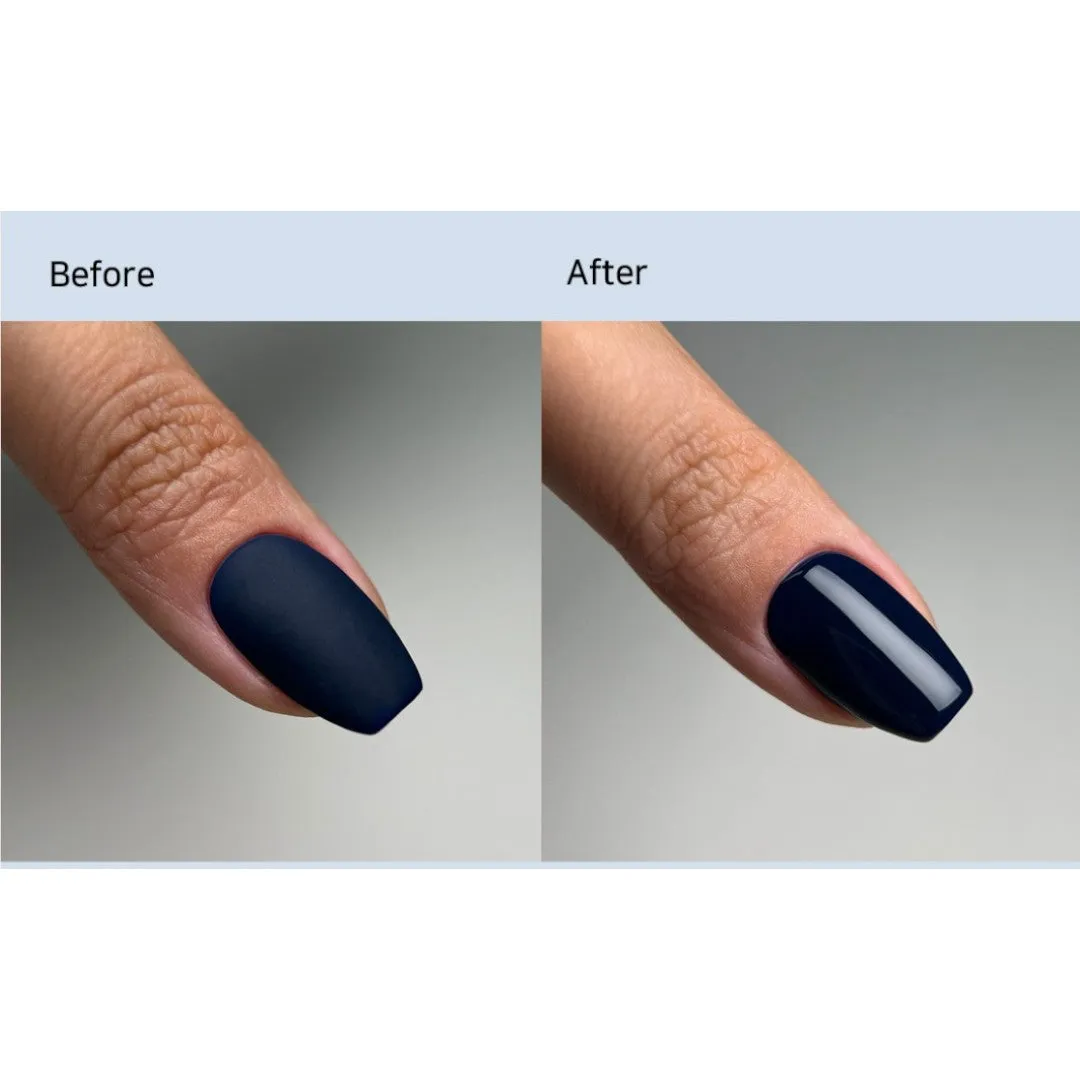 Gentle Pink Hope Gel Top Coat - Non-Wipe Super Top Gel #03