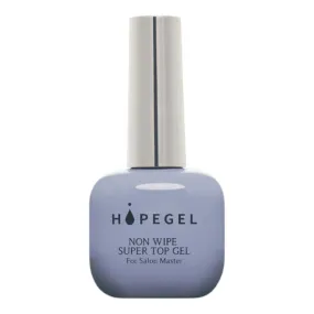 Gentle Pink Hope Gel Top Coat - Non-Wipe Super Top Gel #03