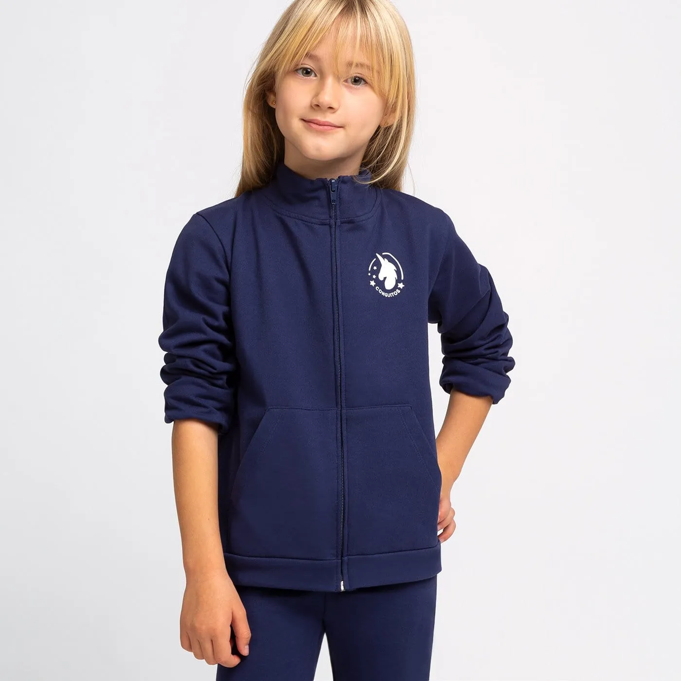 Girl's Navy Sport Jacket