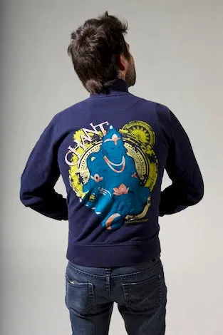 Hanuman Chant Dark - Blue Track Jacket