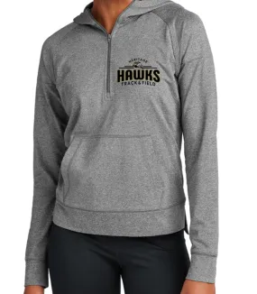 HAWKS LADIES' ONLY DRIFIT 1/2 Zip Hooded Jacket