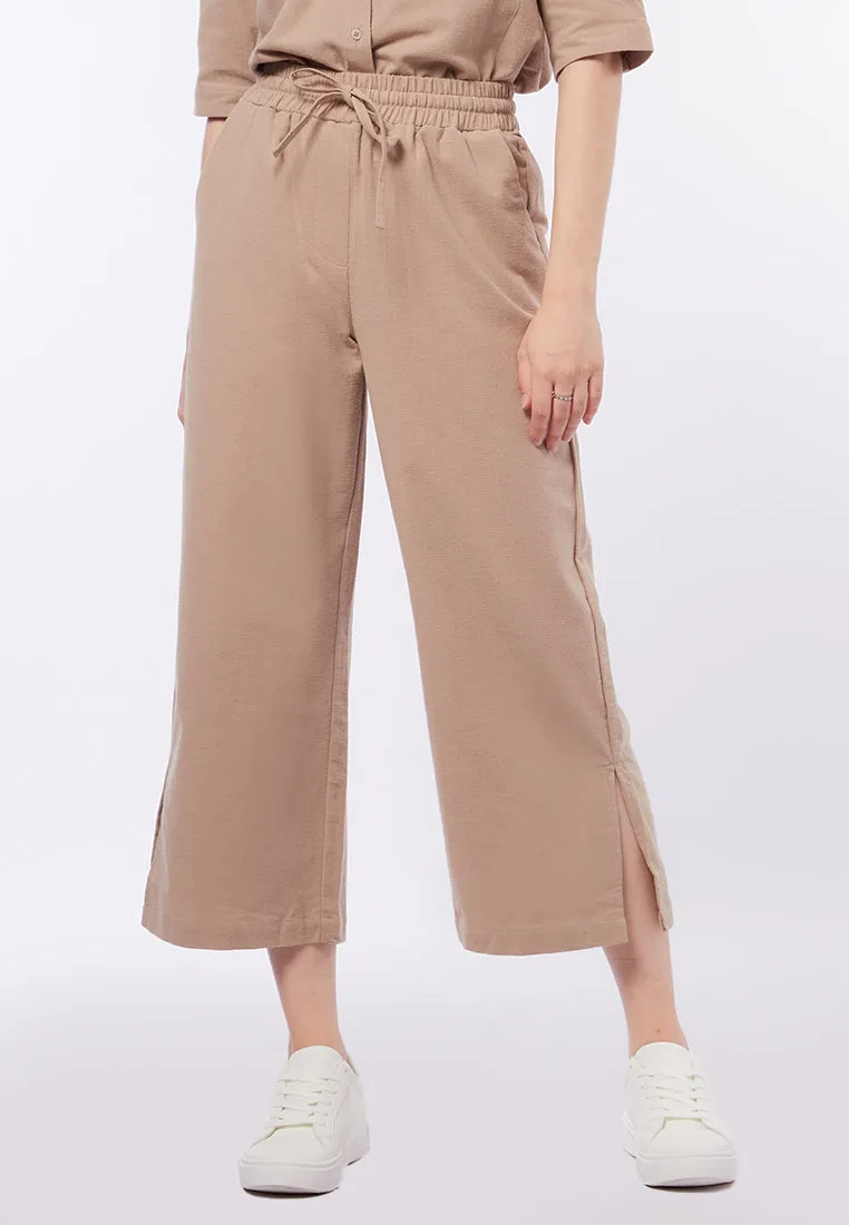High Waist Drawstring Pants