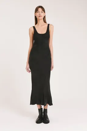 INES CUPRO SLIP DRESS