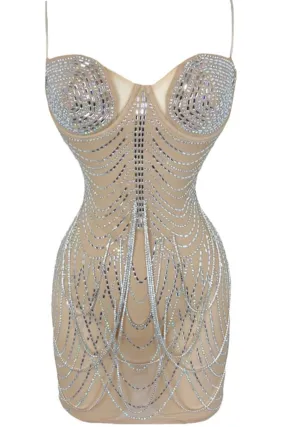 Jayna Dress - Nude