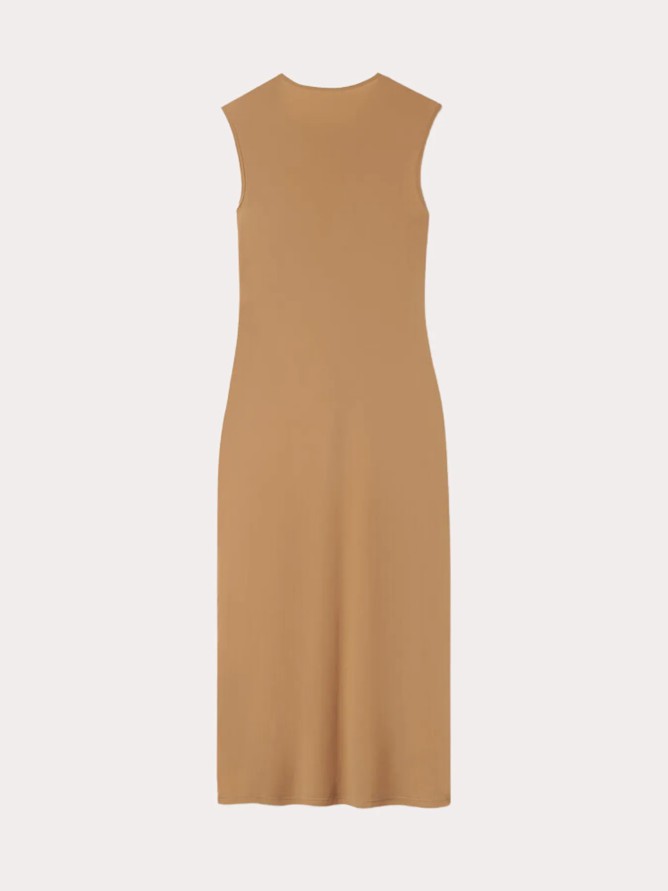 Jersey Slip Dress - Medium Beige