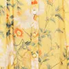 Katrina Butterfly Sleeve Midi Dress - Daisy Print