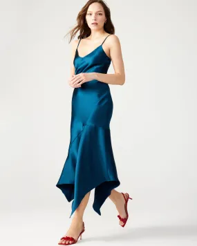 LUCILLE DRESS TEAL