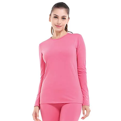 MANCYFIT Thermal Underwear for Women Long Johns Set Fleece Lined Ultra Soft