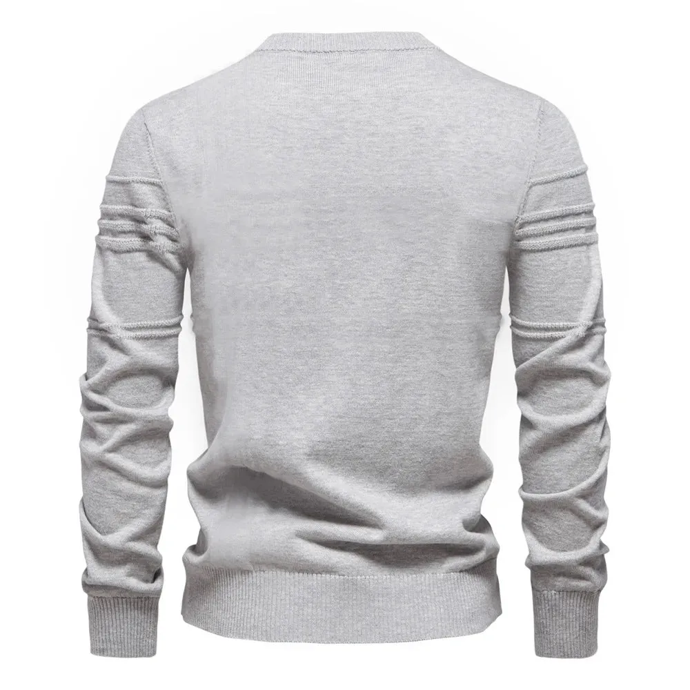 Men's plain sweater