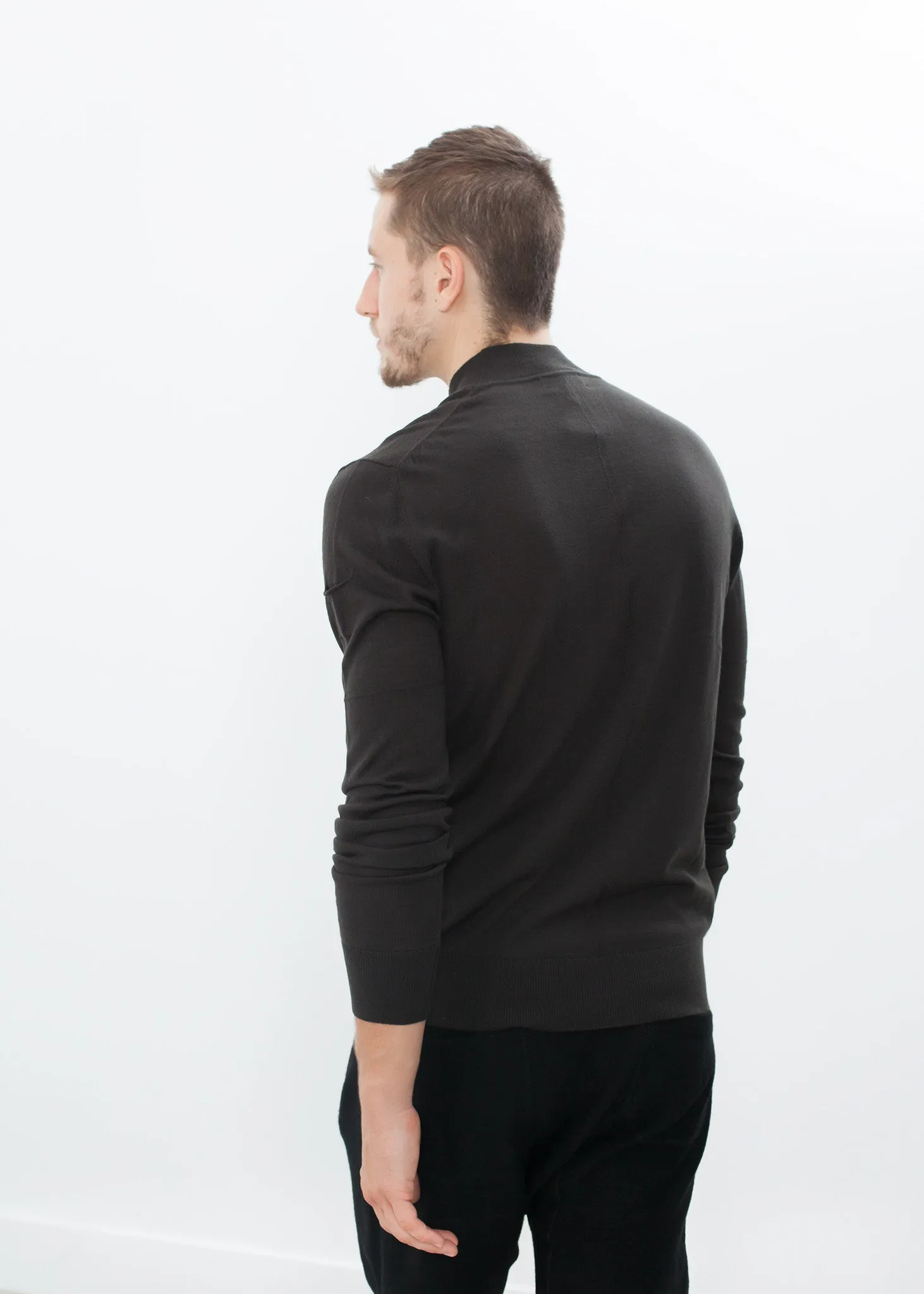 Merino Knit Turtleneck in Cavern - A Stylish and Fashionable Choice