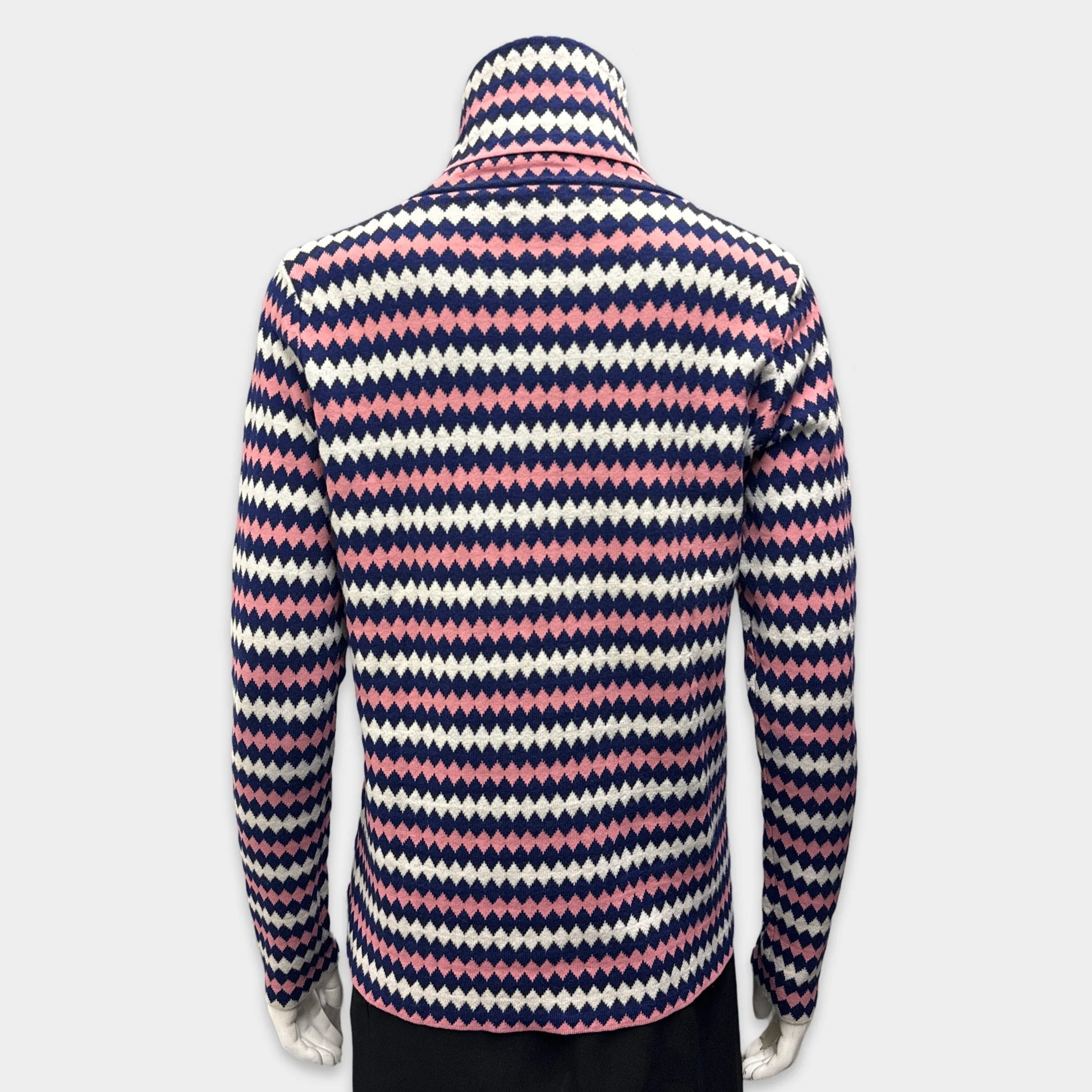Moncler Women's Multicolour Wool Turtleneck Sweater