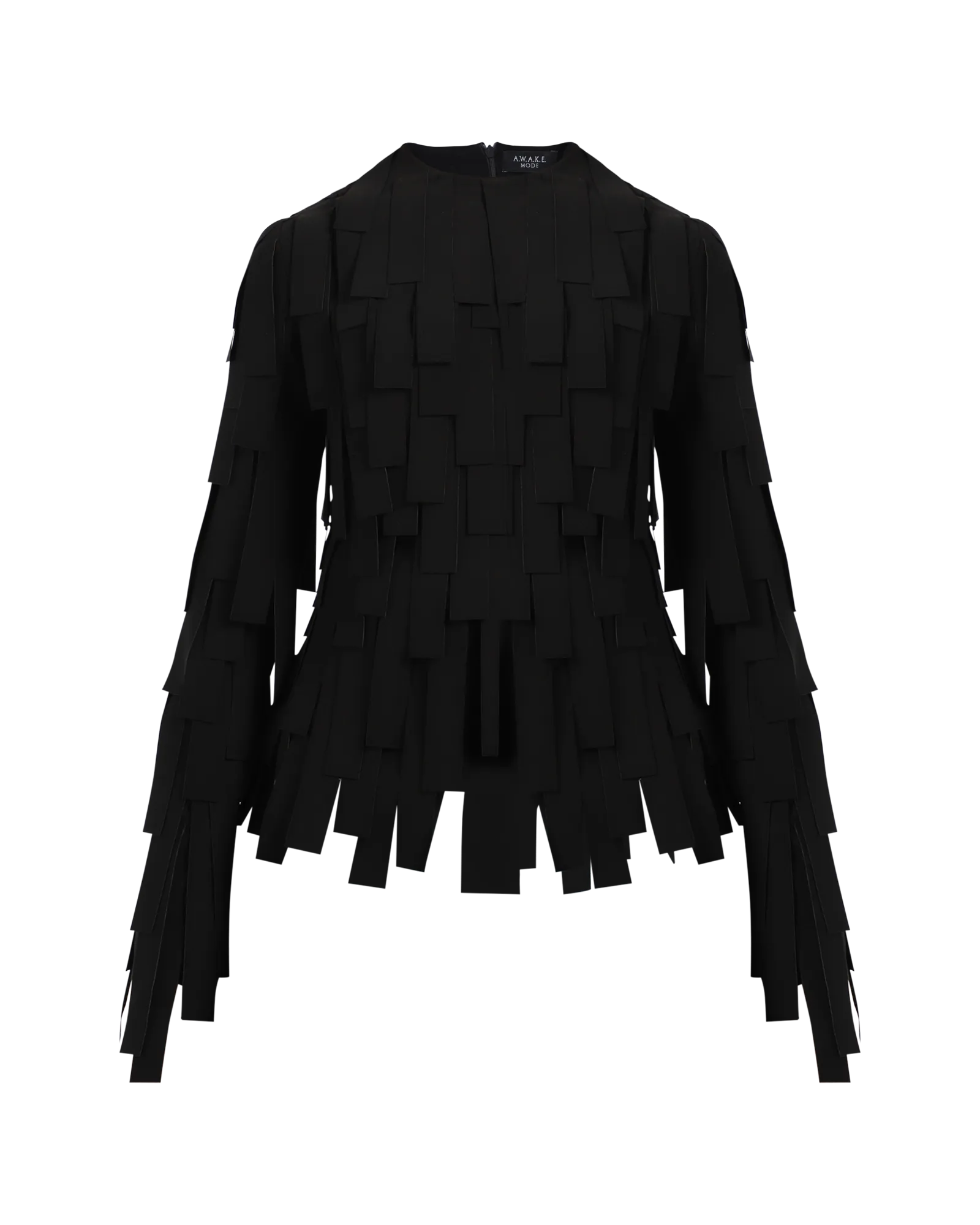 Multi Rectangle Long Sleeve Top
