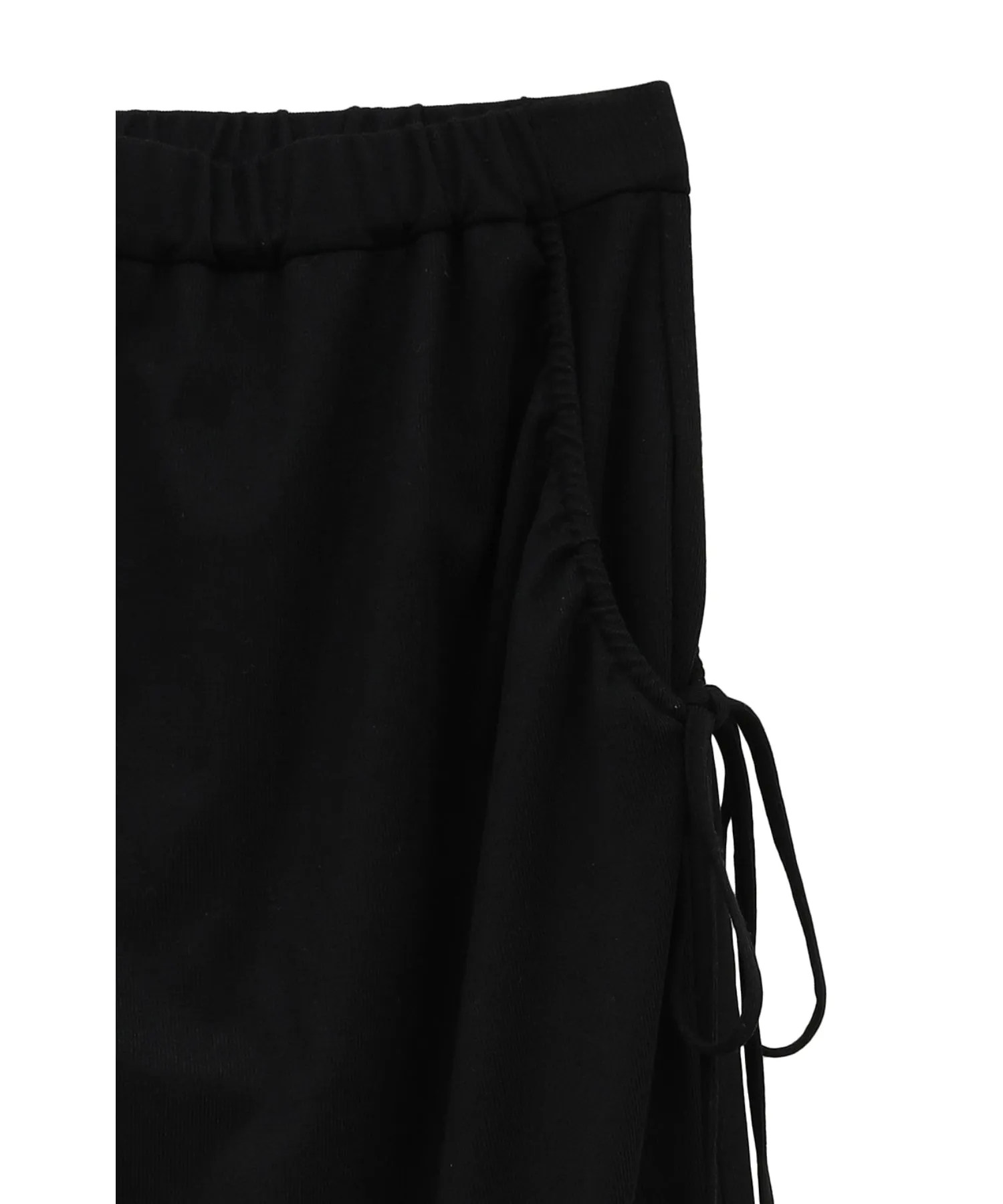 PANTS LAYERED SIDE SHIRRING SKIRT