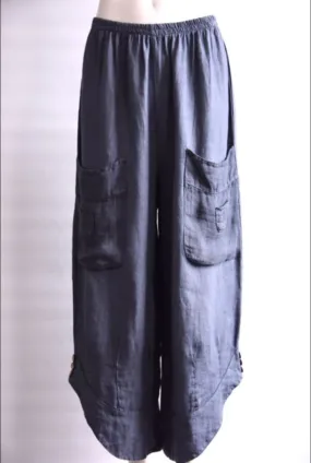 Pocket Linen Trouser