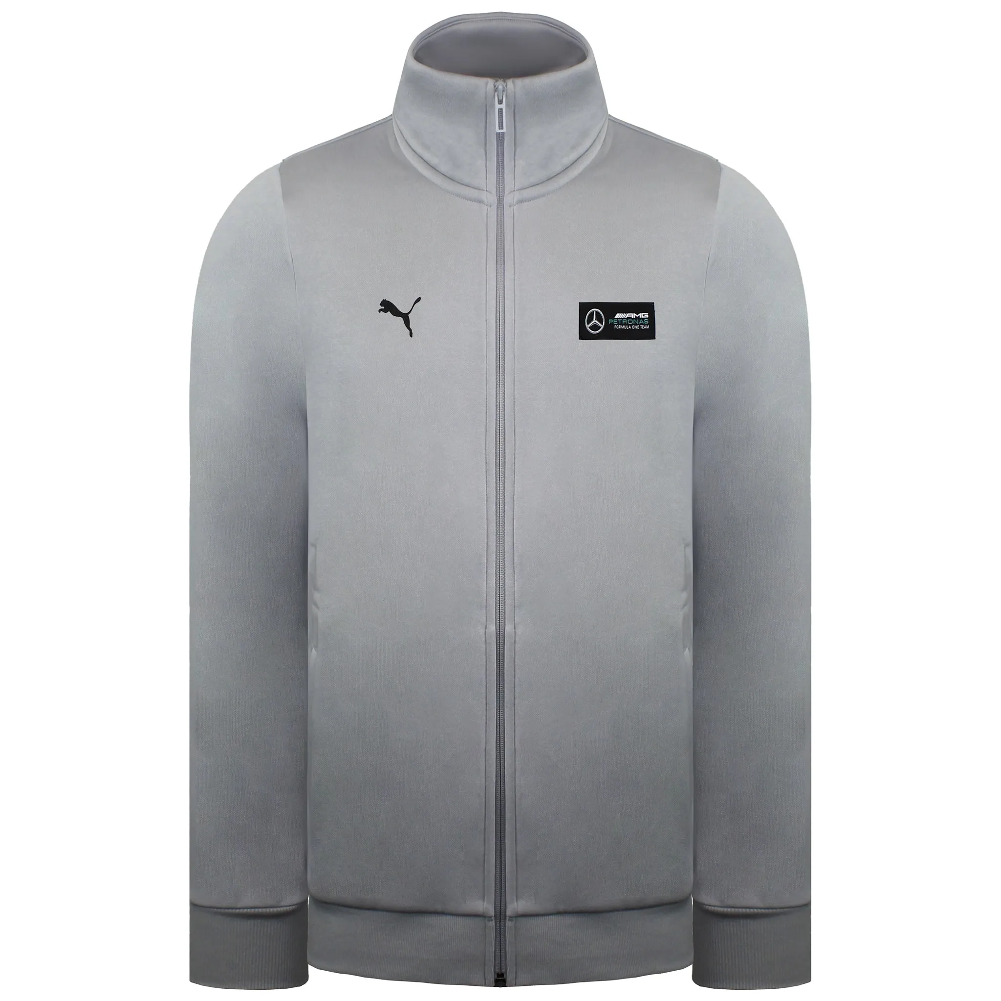 Puma Mercedes-AMG Petronas Mens Grey Track Jacket