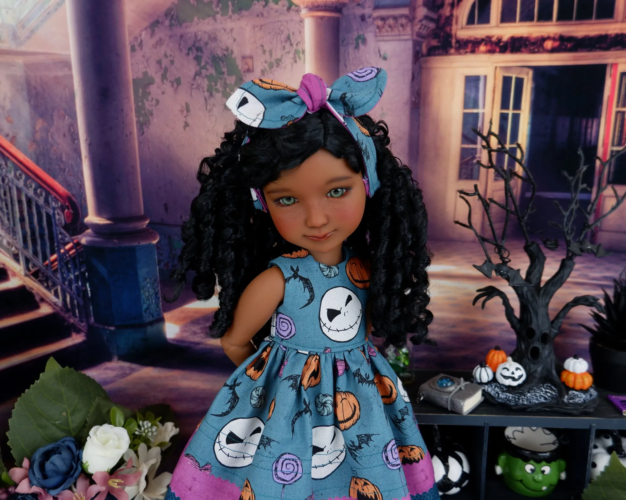 Pumpkin King - dress with boots for Ruby Red Fashion Friends doll