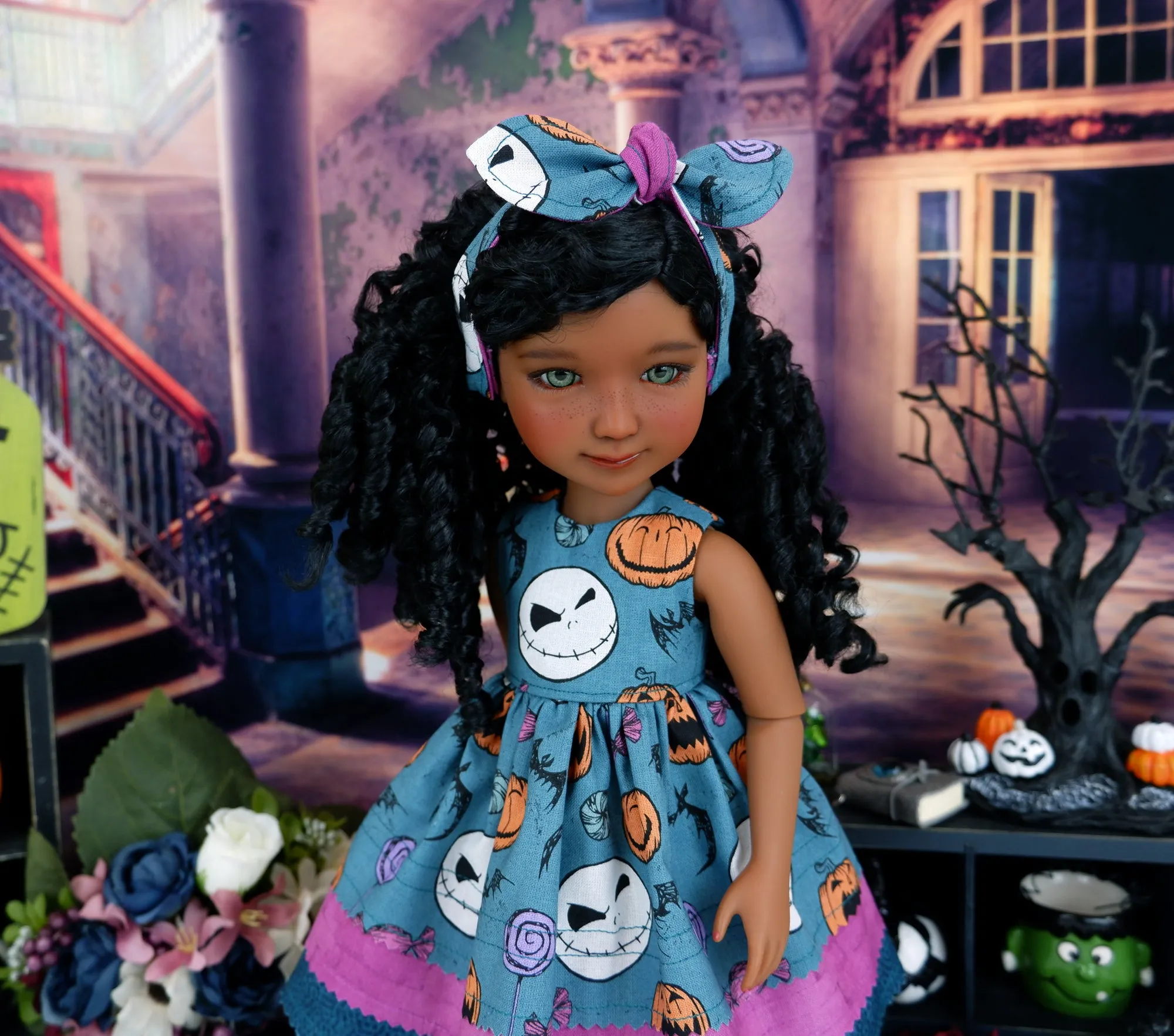 Pumpkin King - dress with boots for Ruby Red Fashion Friends doll