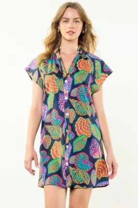Seashell Print Dress