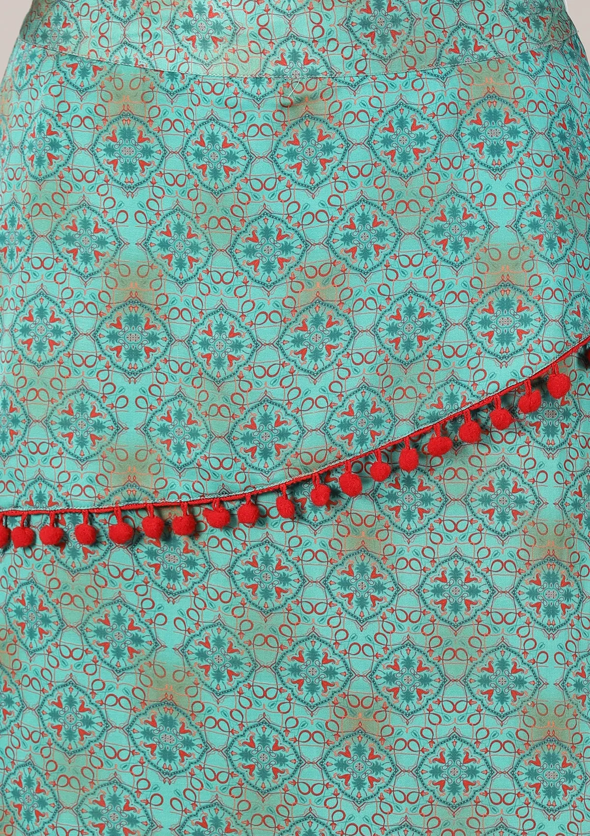 Shuruq - Layered Moroccan Printed Skirt