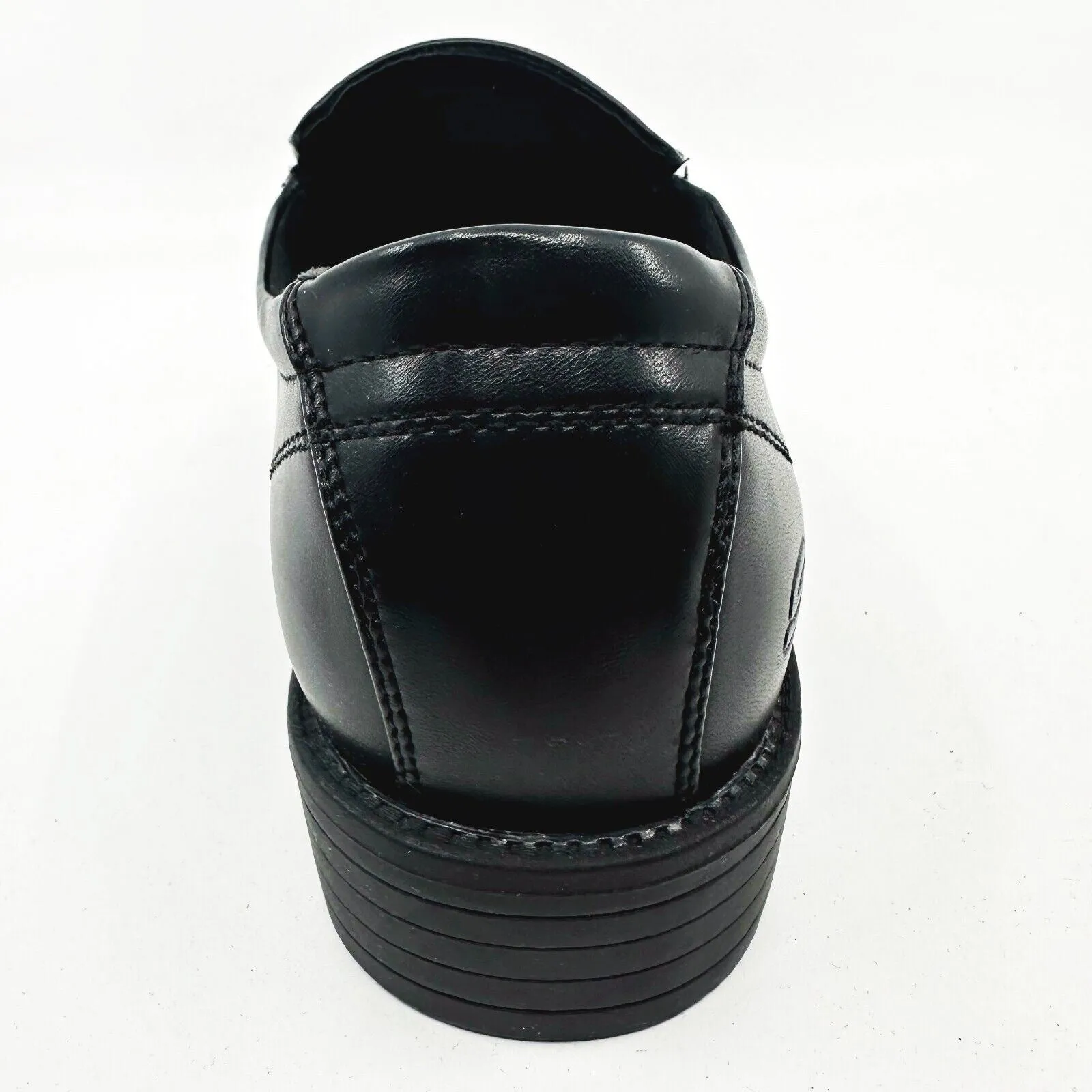 Skechers Larken Avendo Black Mens Slip On Dress Shoes