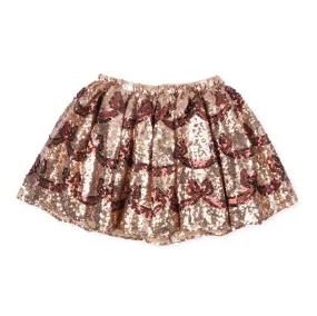 Starla Bow Wow Skirt in Gold Blush by Konges Slojd