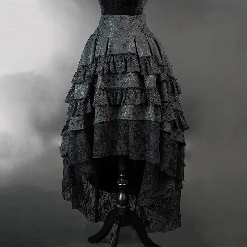 Steampunk Gothic Lolita Skirt