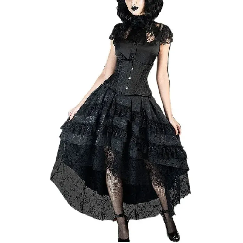 Steampunk Gothic Lolita Skirt
