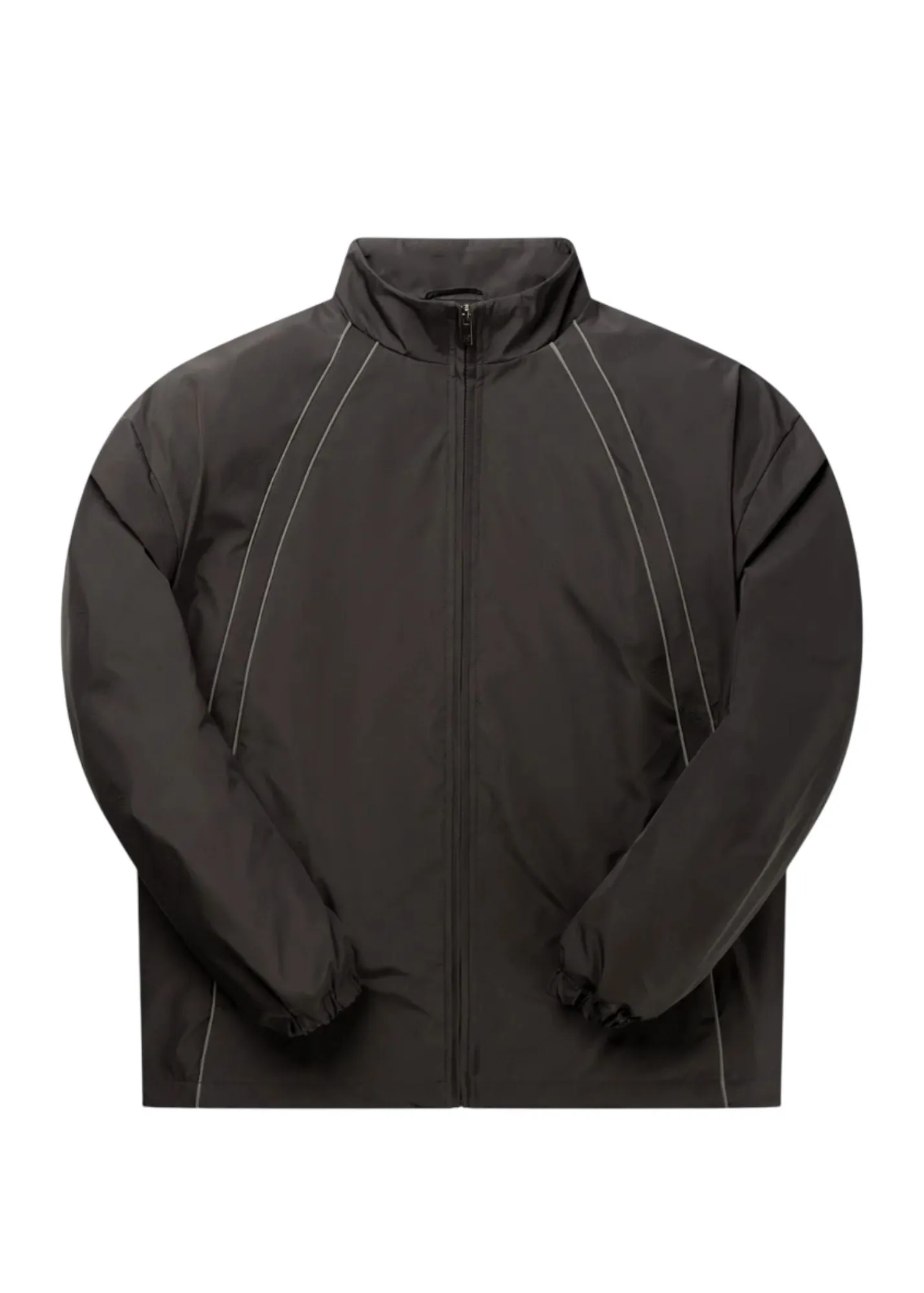 Taye Logo Track Jacket-Obsidian Black
