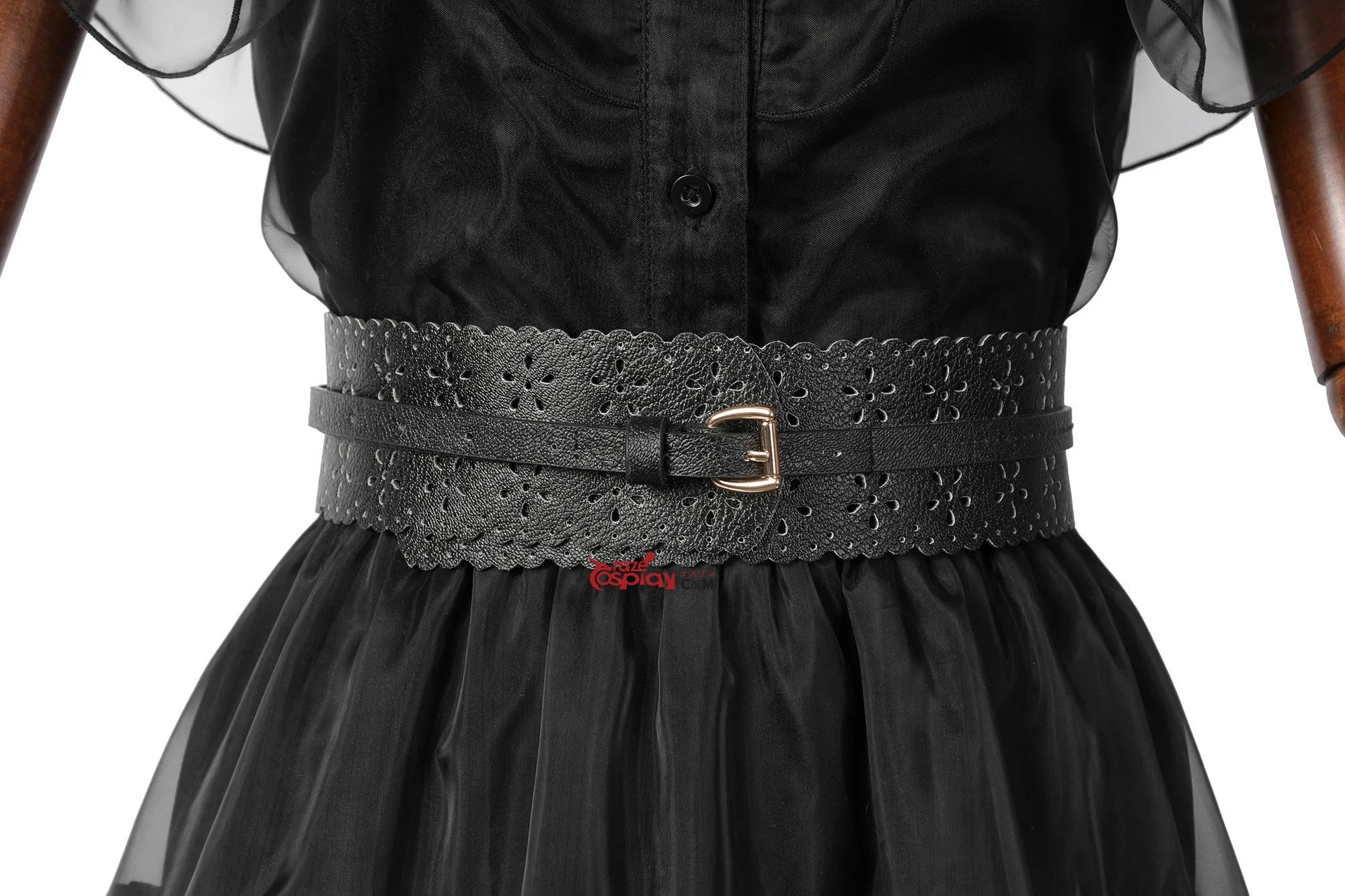The Addams Family Wednesday Black Dress Cosplay Costume